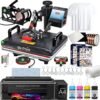 Complete Sublimation Printing Kit – 5-in-1 Heat Press + Epson L130 Printer with Samples