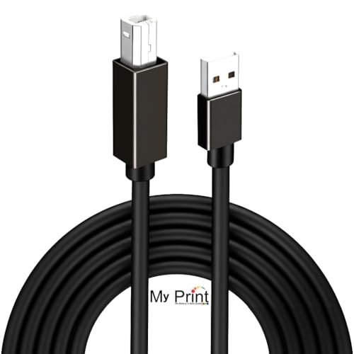 USB Cable for Printer | 3.0 | 1.5 Meter Printer USB Cable, Compatible with All Printers, Scanner For Brother Dell, HP, Epson, Canon, Xerox, Samsung, USB Type-A to USB Type-B, Universal Support Amazon.in: Computers & Accessories