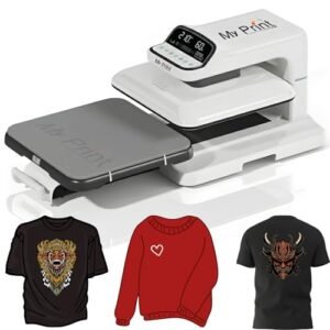 My Print | SMART Heat Press AutoMatic Machine 15x15 | For DTF Printing | Sublimation Printing | Vinyl Printing | Tshirt Printing Machine with 2D Mobile Cover | Cushion | Mousepad any many more for Business Supplies Products [Size 15x15 Inch] [with Hydraulic]  Amazon.in Home & Kitchen - Style Name : 16x24 HEAT PRESS