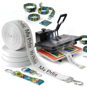 My Print | Sublimation Lanyard | White Ribbon Lanyards Roll | Heat Transfer Sublimation| for ID Card | 20mm | 100 Meter Amazon.in Office Products - Size : 20mm